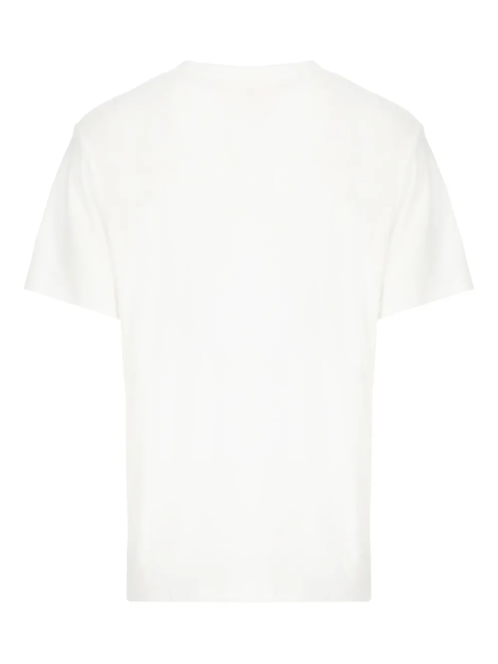 MC2 Saint Barth Gary T-shirt met geborduurd logo - Wit