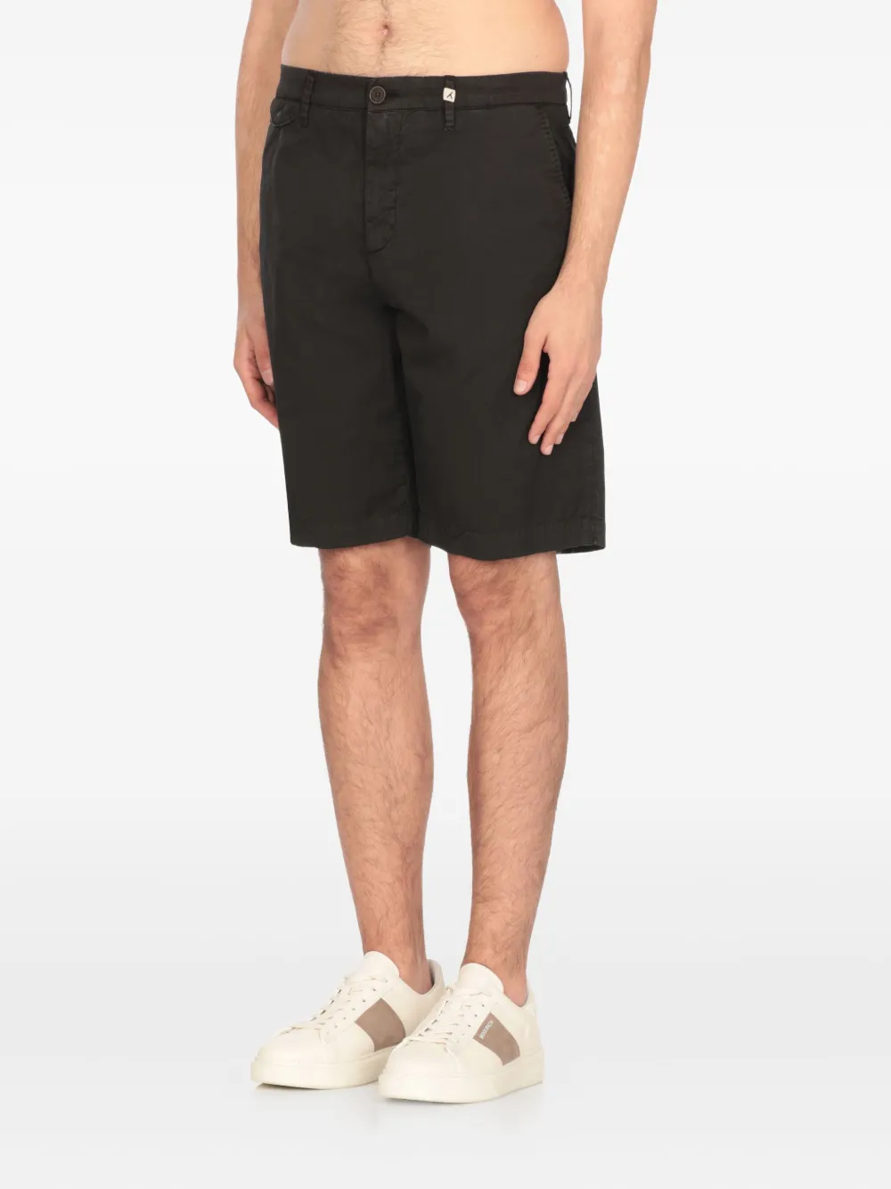 Myths button-fastening shorts - Zwart