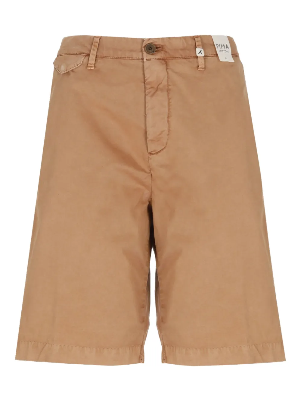 button-fastening bermuda shorts