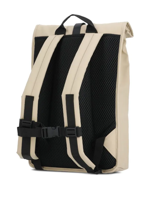 Sac à Dos Rains MSN – Taille Medium – Beige – Polyester Déperlant – Homme – Occasion