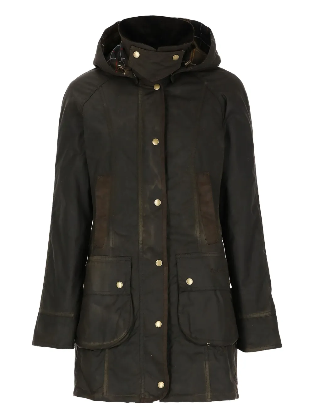 Bower hooded coat