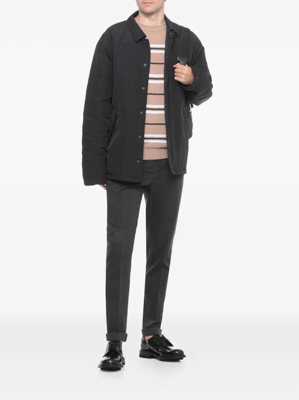 DONDUP stretch-cotton cuffed pants | Tapered Pants | Image 2