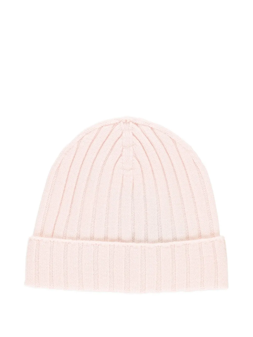 Moncler Enfant Ribgebreide muts Roze