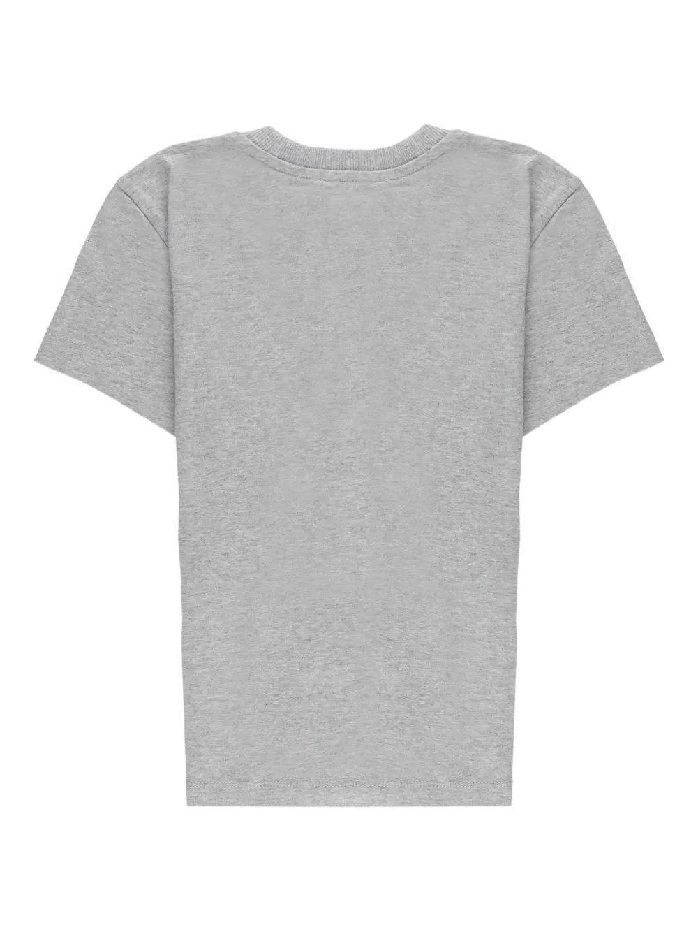 Moschino Kids teddy-print crew-neck T-shirt Grijs