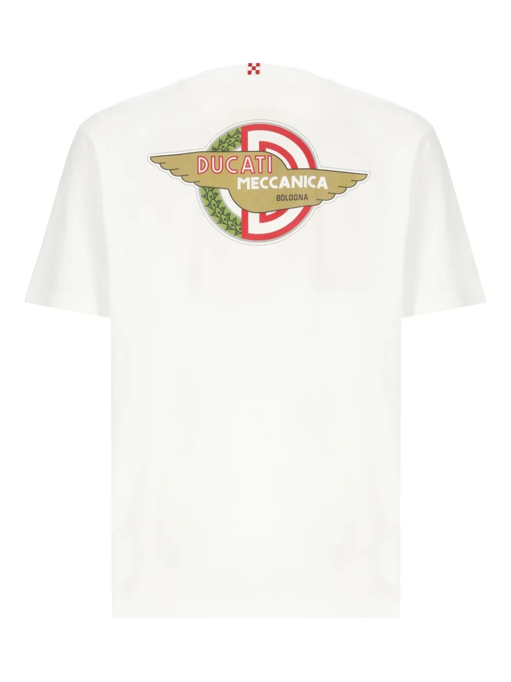 MC2 Saint Barth Ducati Meccanica logo-print T-shirt - Wit