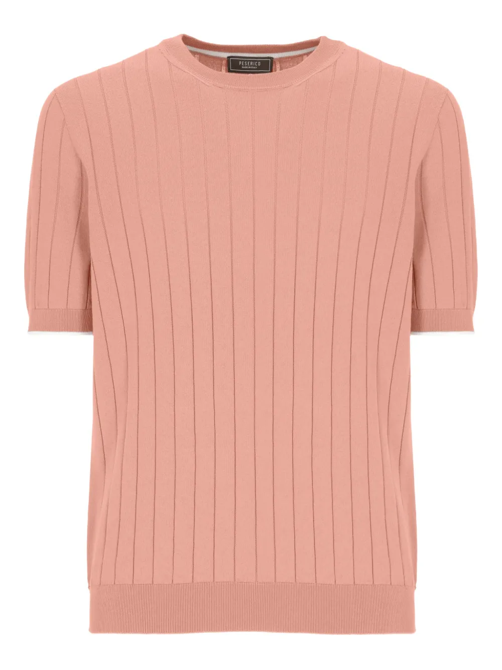 ribbed cotton T-shirt