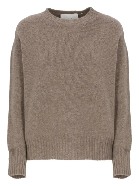 Vanisè ribbed-trims crew-neck sweater
