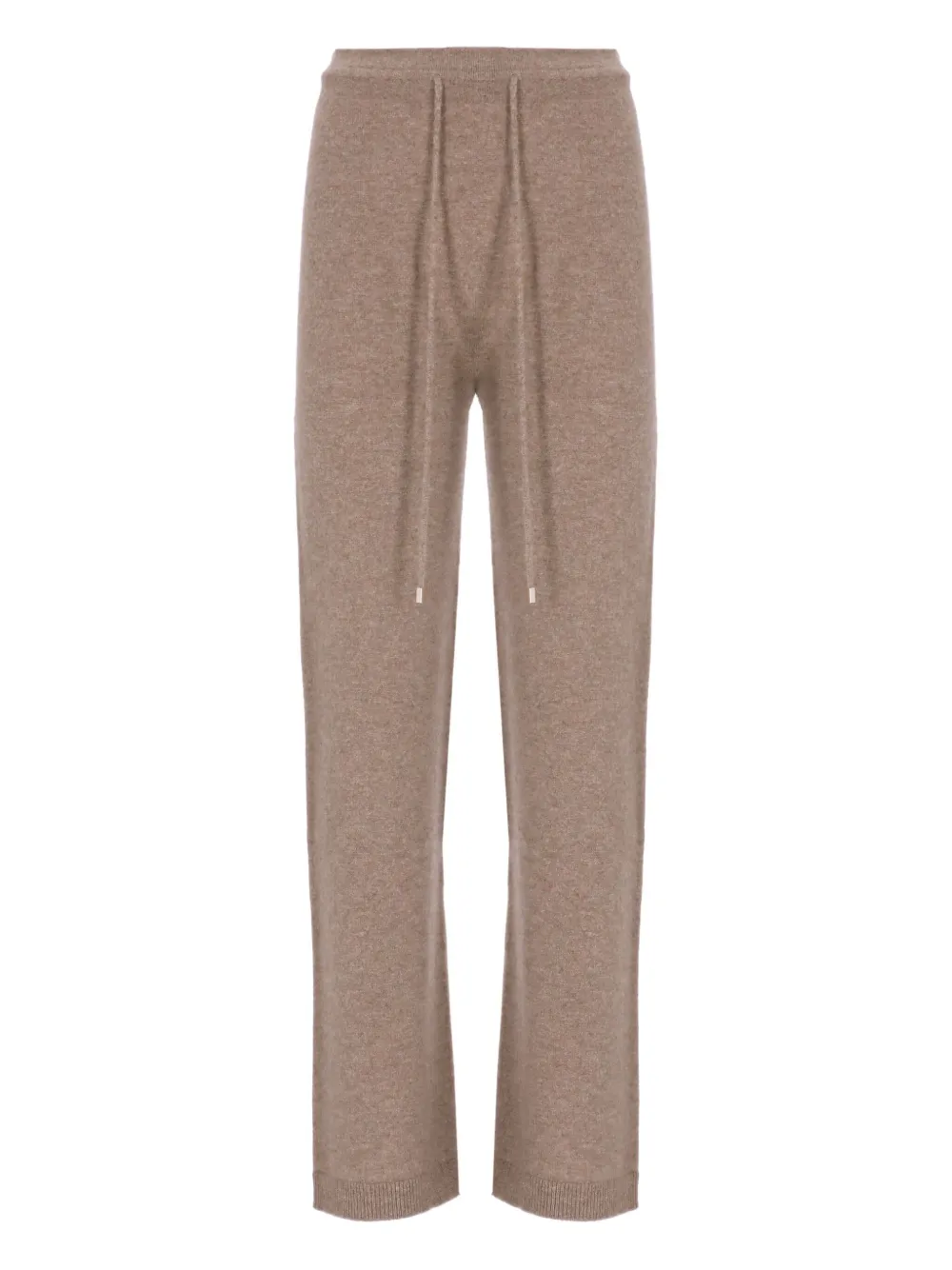 Vanisé Cashmere Trousers Elastic Waistband In Multi
