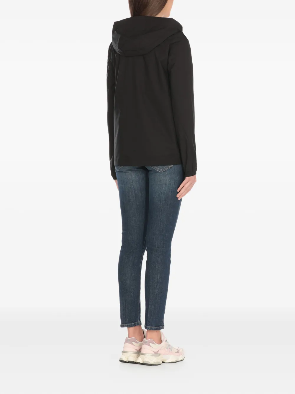 Marguerite Hooded Zip-Front Jacket