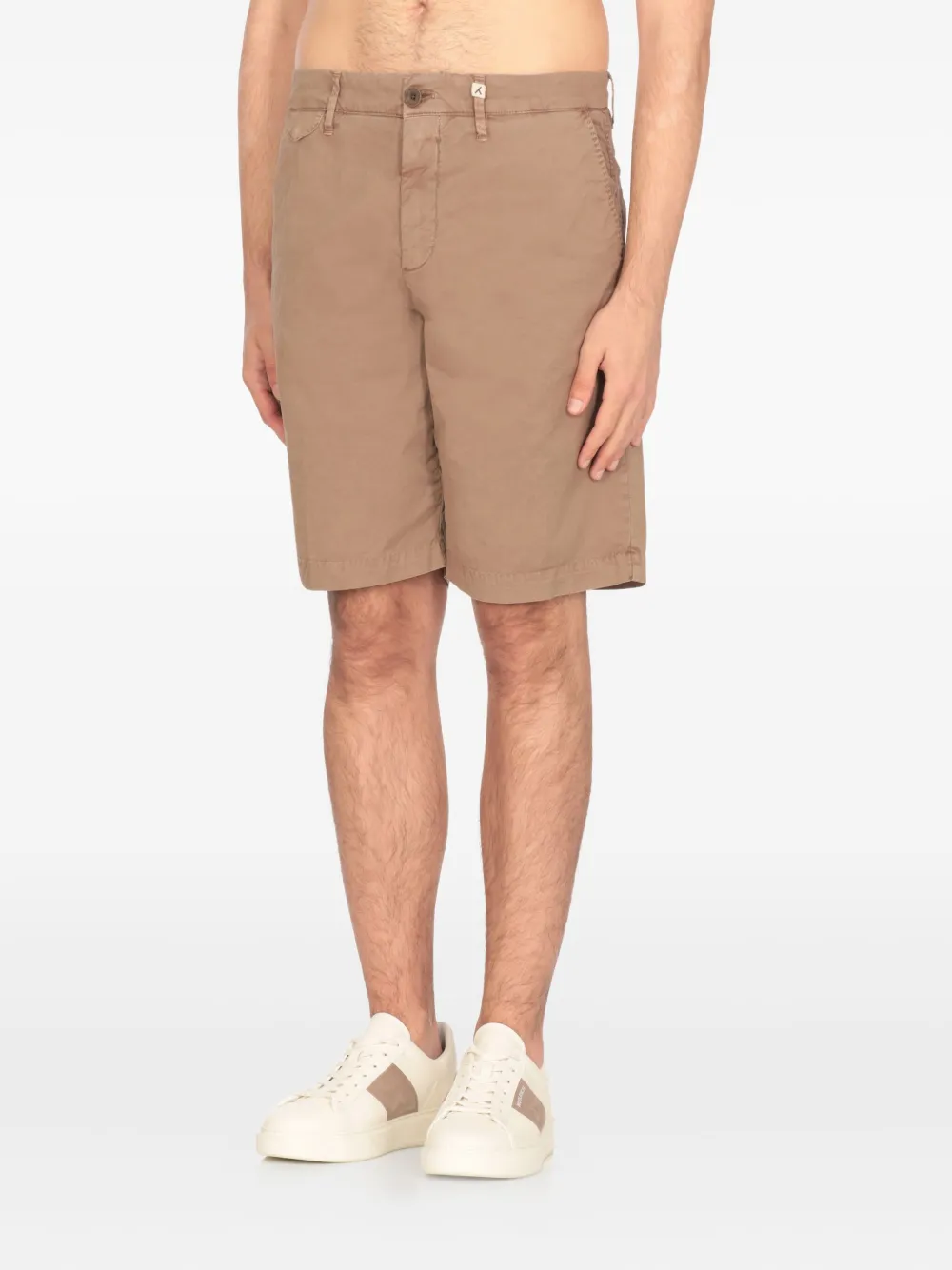 Myths button-fastening bermuda shorts - Bruin