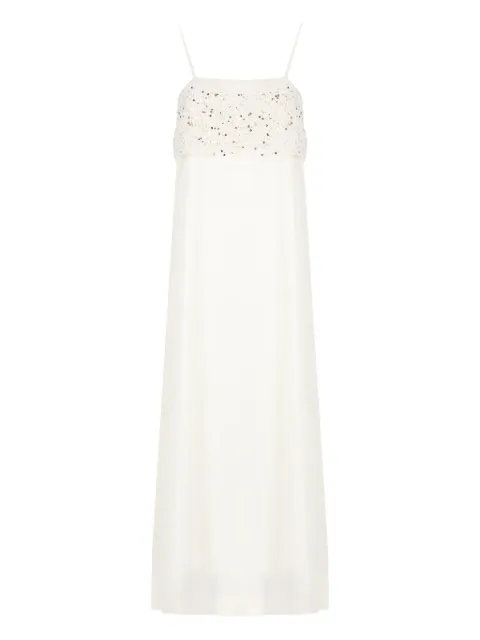 Peserico sequin-embellished midi dress