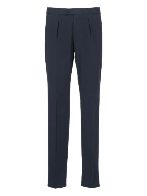 Incotex pleated front-button trousers