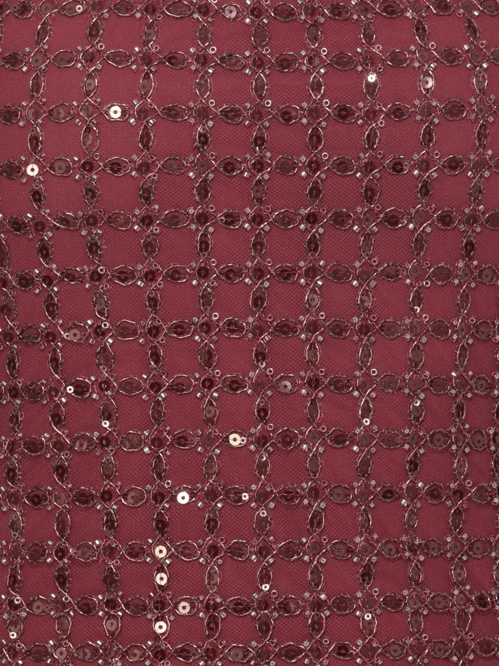ROTATE BIRGER CHRISTENSEN sequin-embellished strapless dress Rood