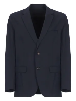Low Brand double-breasted Blazer | Blue | FARFETCH CA