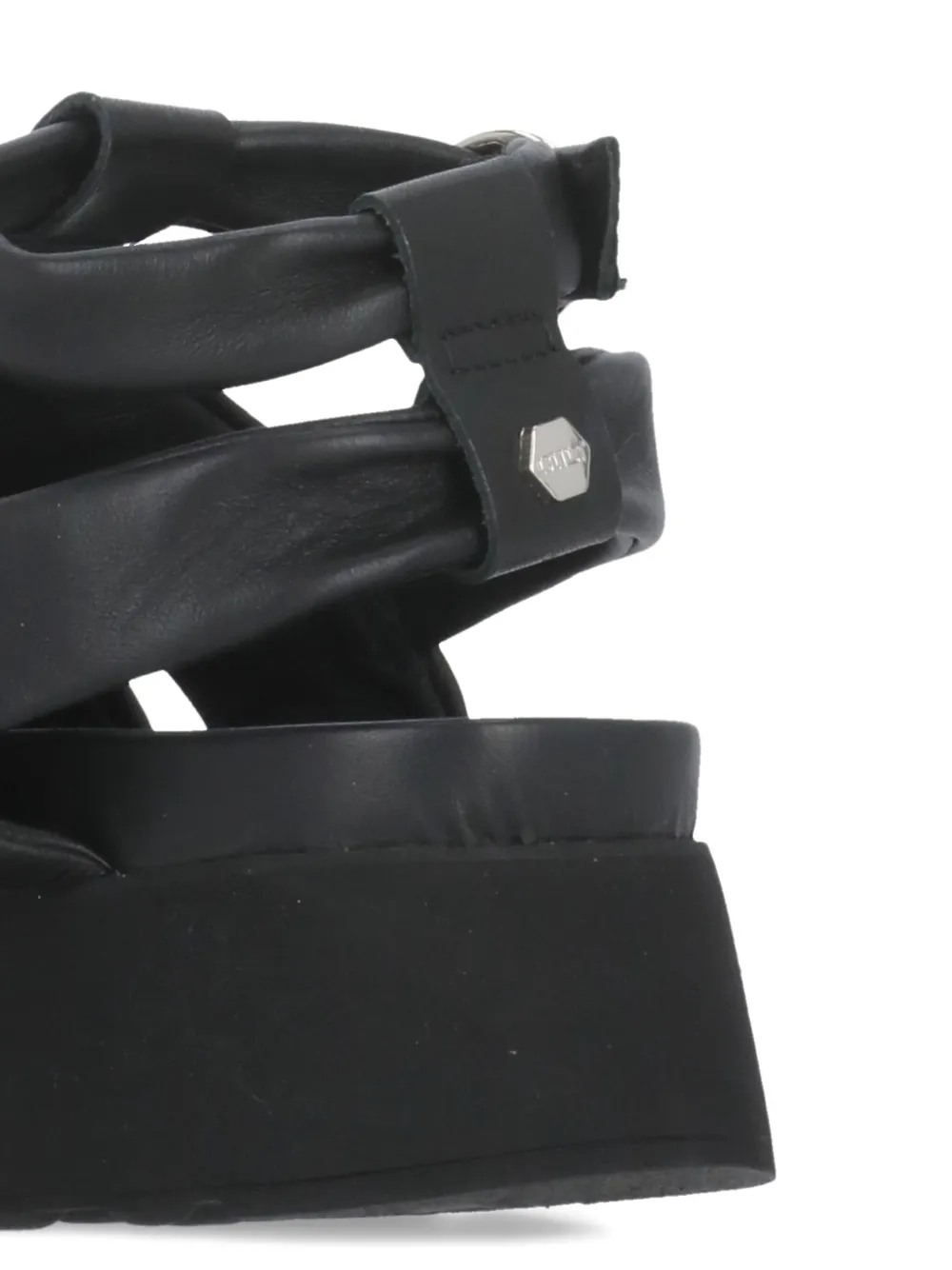 Cult Janis ankle-strap platform sandals Black