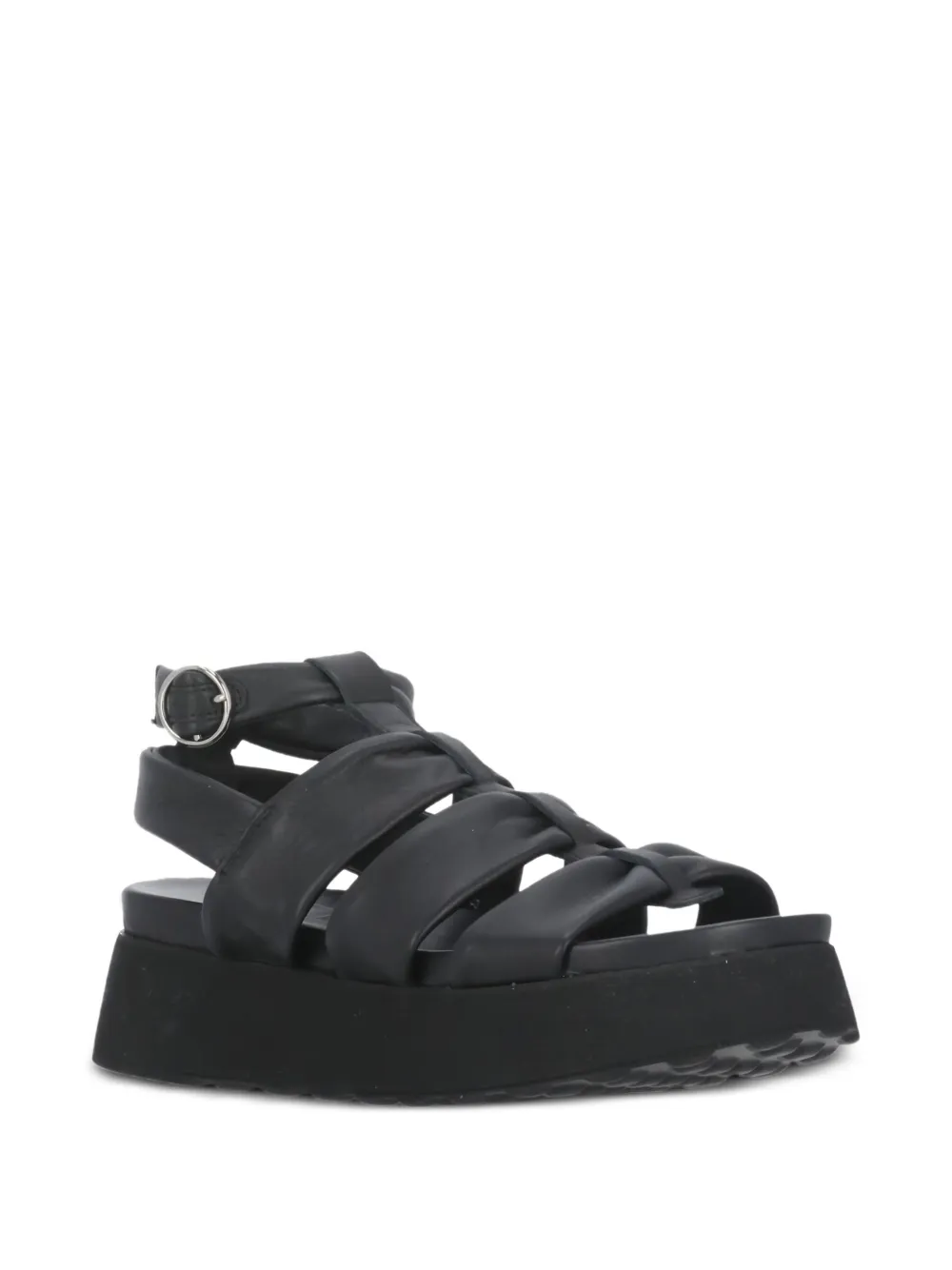 Cult Janis ankle-strap platform sandals Black