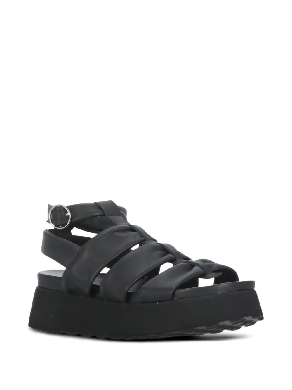 Cult Janis ankle-strap platform sandals Black