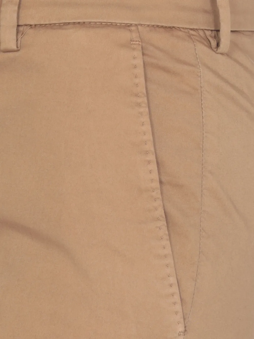 PT Torino slash-pocket cropped trousers Beige