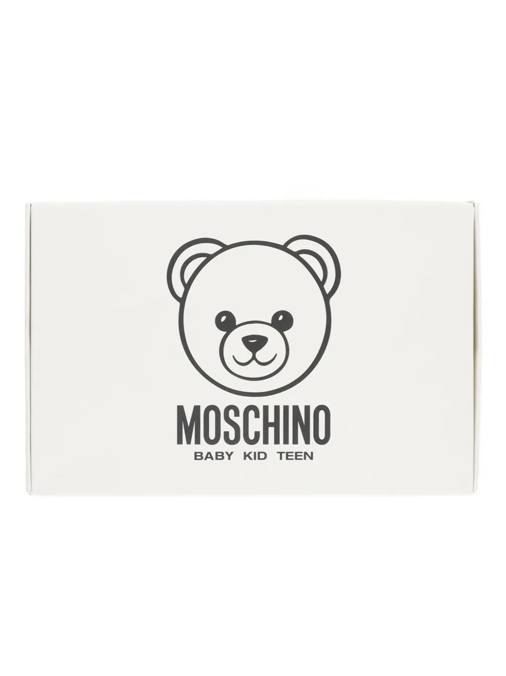 Moschino Kids logo-print cotton romper Roze