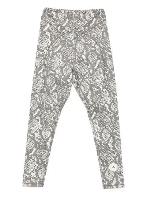 adidas by Stella McCartney snakeskin-print performance leggings