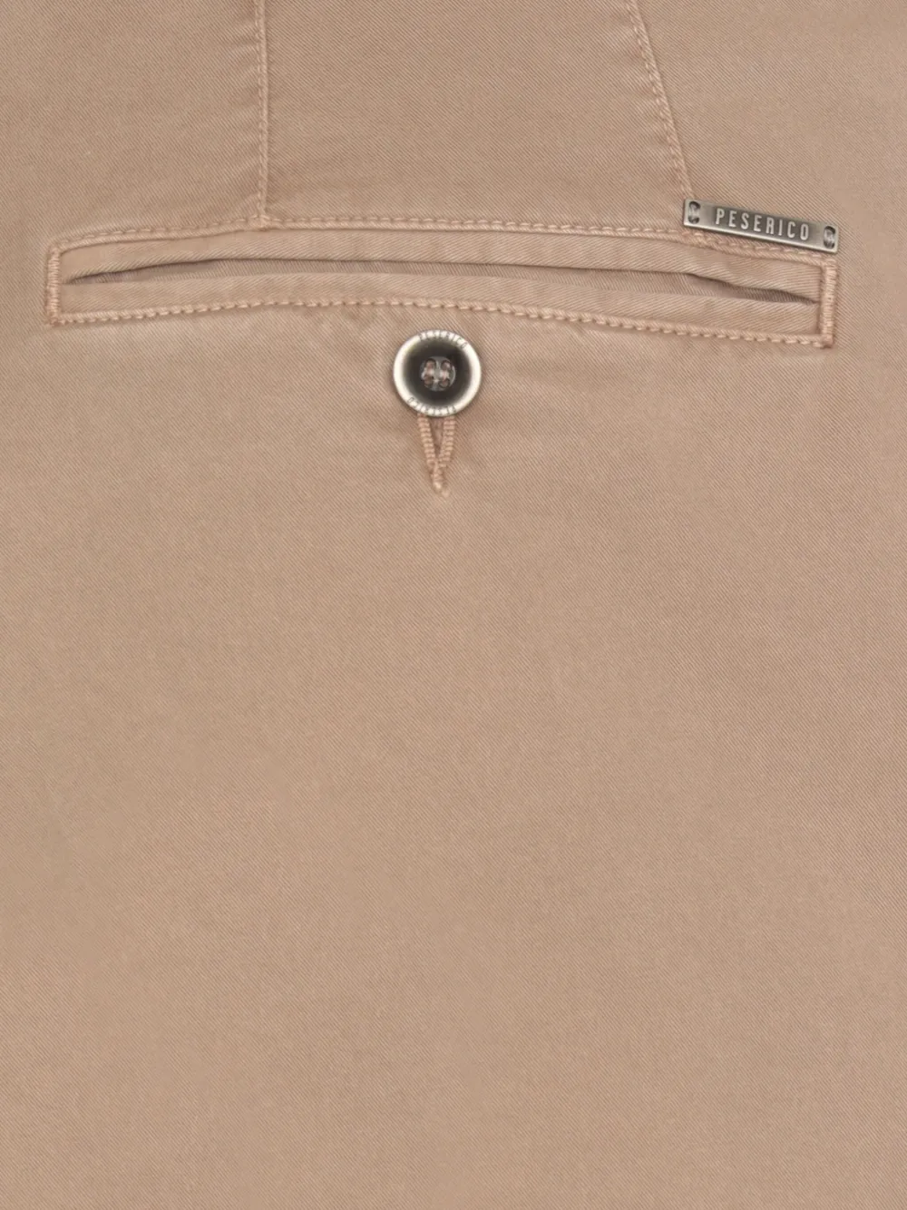 Peserico Broek met geplooide voorkant en gesp Beige