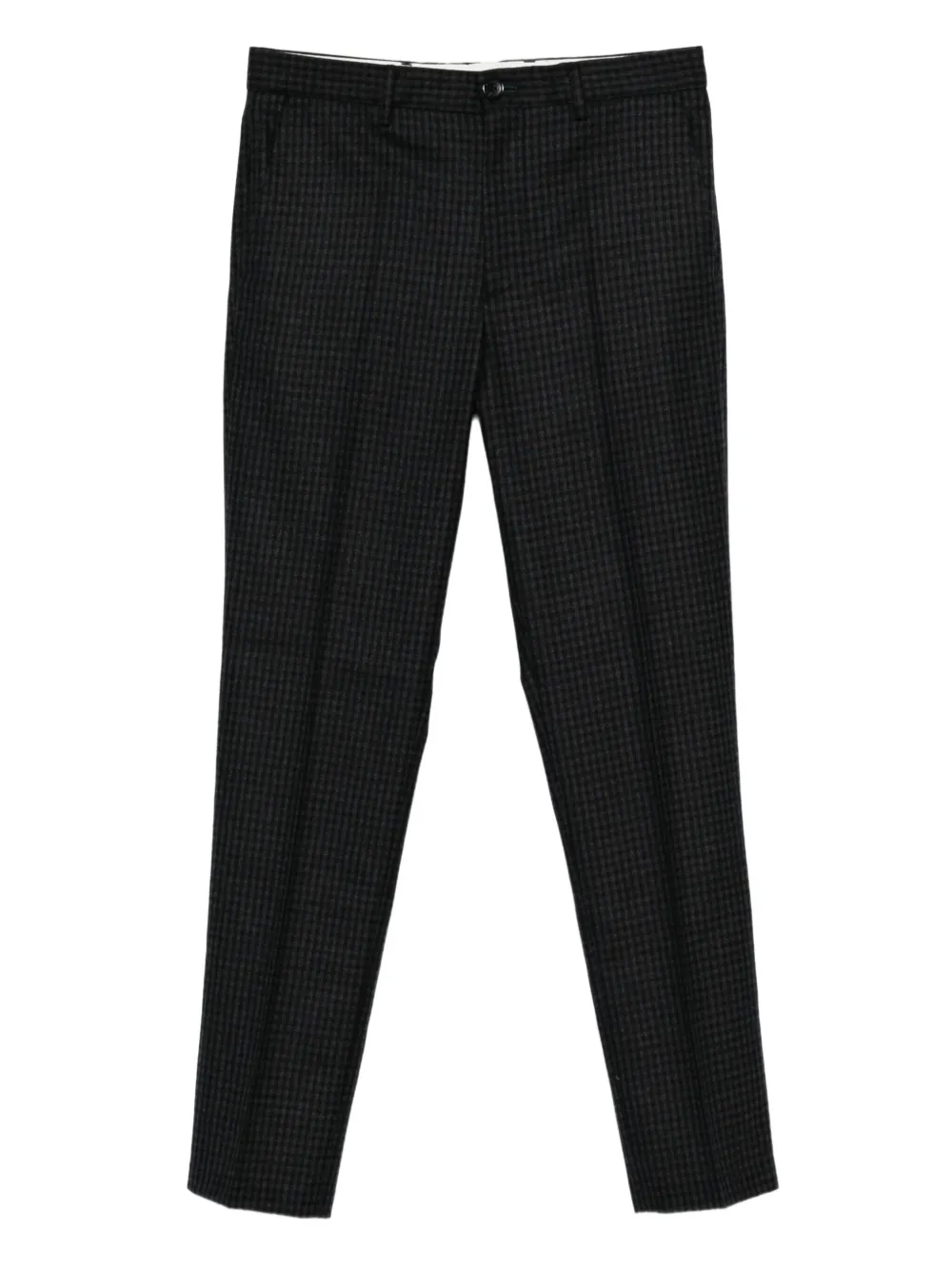 PS Paul Smith gingham check trousers Zwart