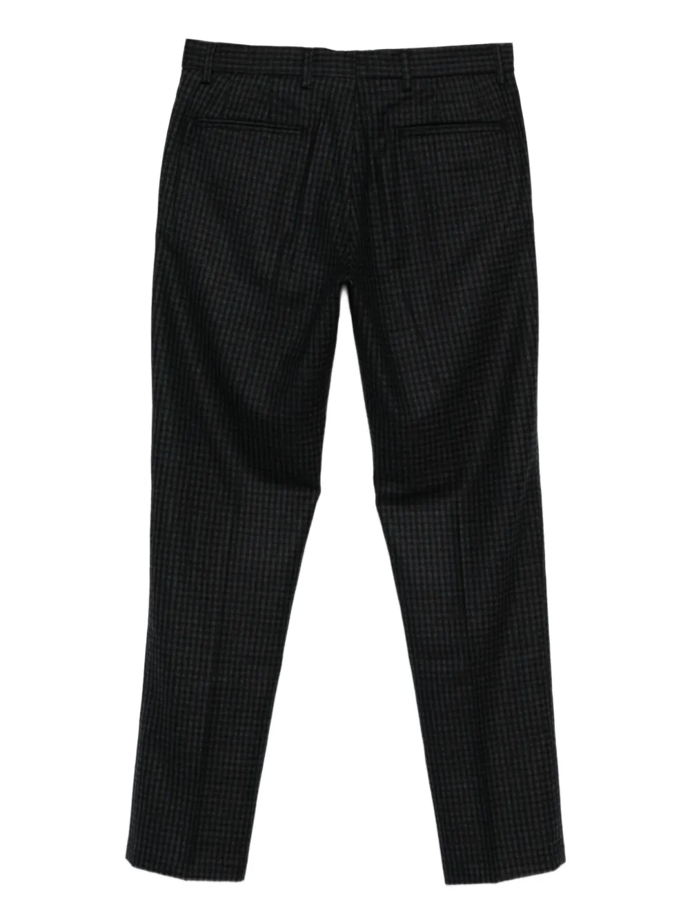 PS Paul Smith gingham check trousers Zwart