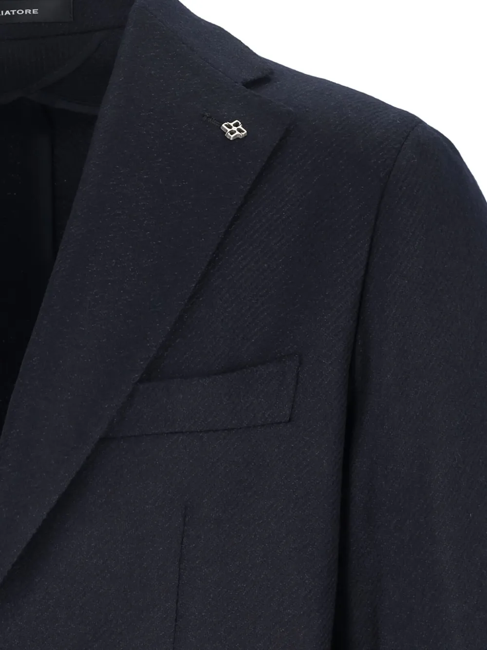 Tagliatore Blazer van scheerwol met knopen Blauw