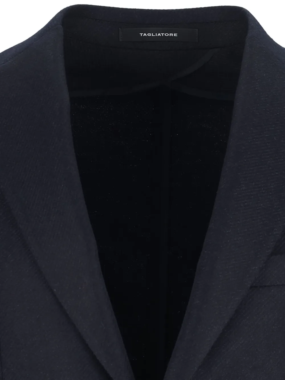 Tagliatore Blazer van scheerwol met knopen Blauw