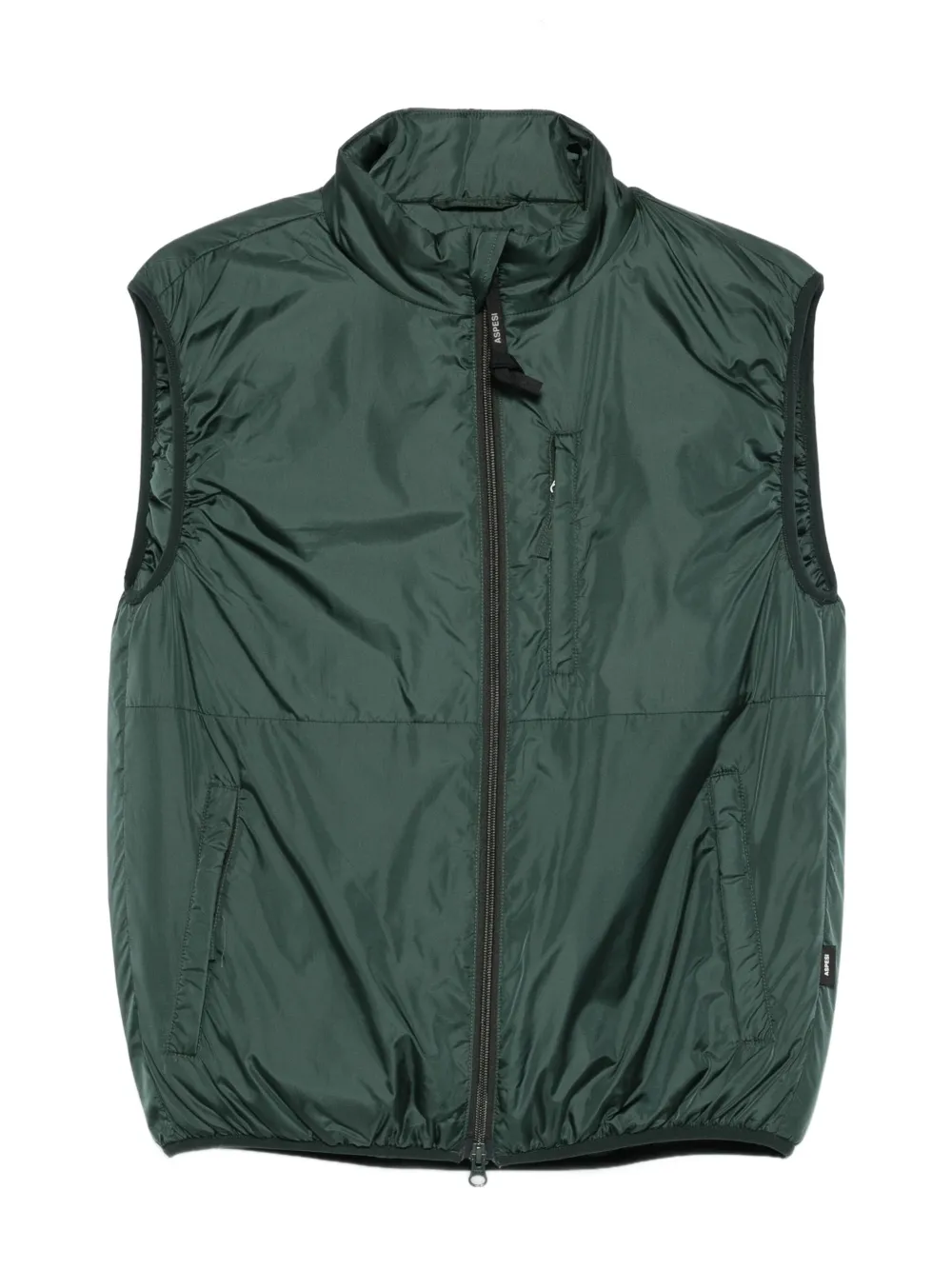 ASPESI Jil zip-fastening gilet | Green | Image 1