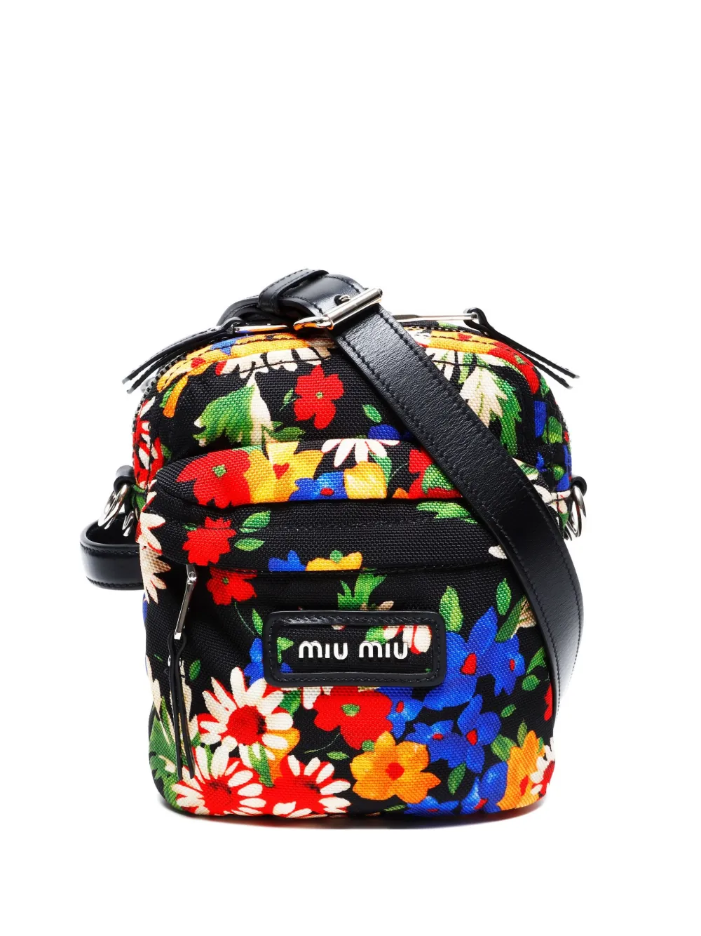 2010-2020s floral-print shoulder bag