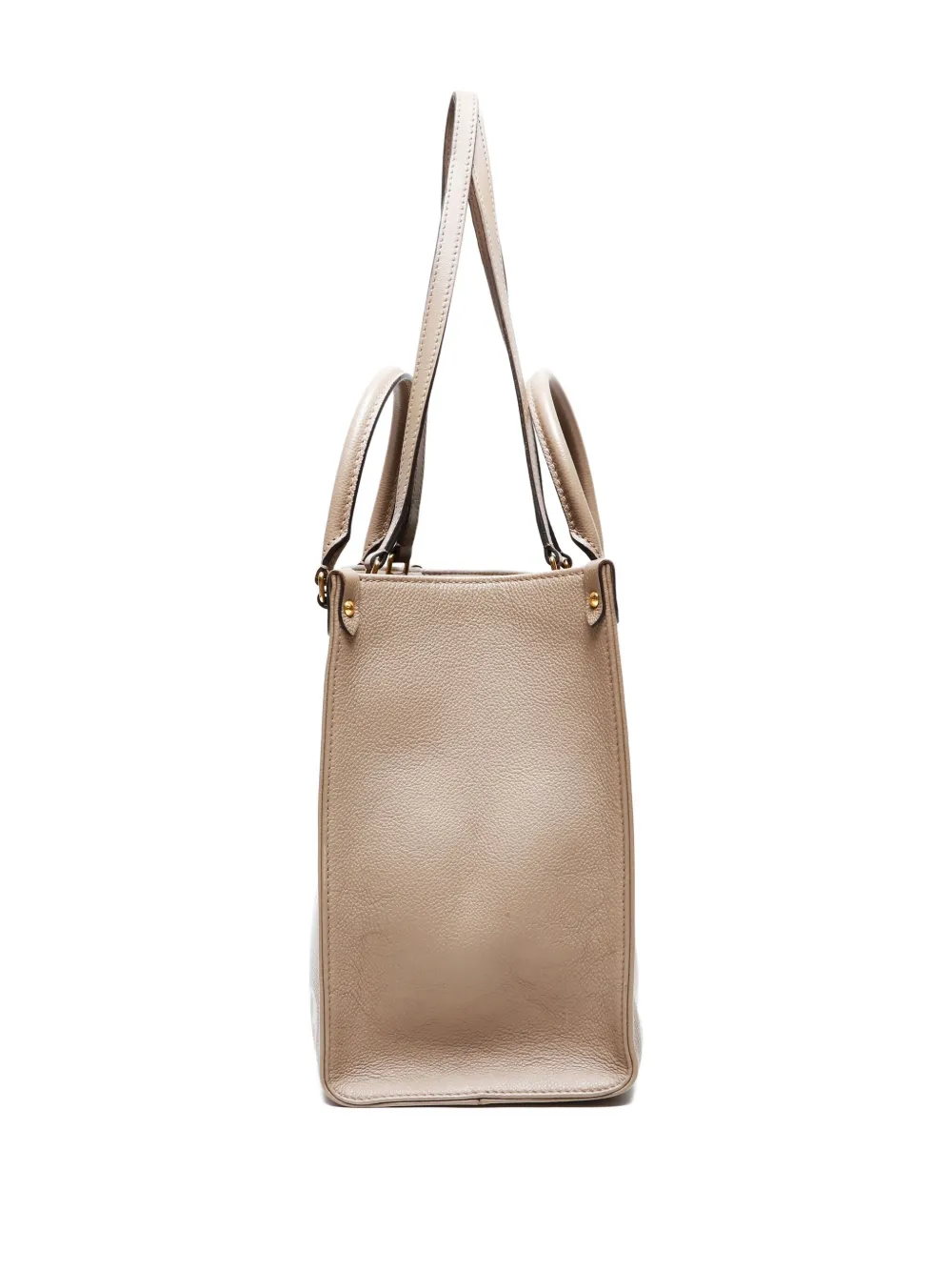 Pre-owned Louis Vuitton 2020 Onthego Pm Tote Bag In Neutral