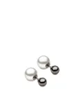Yoko London 18K black gold south sea pearl earrings