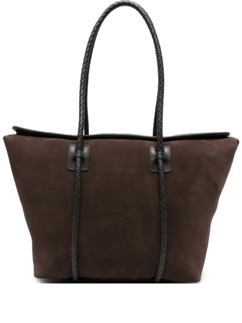 Hereu Forna braided suede tote bag