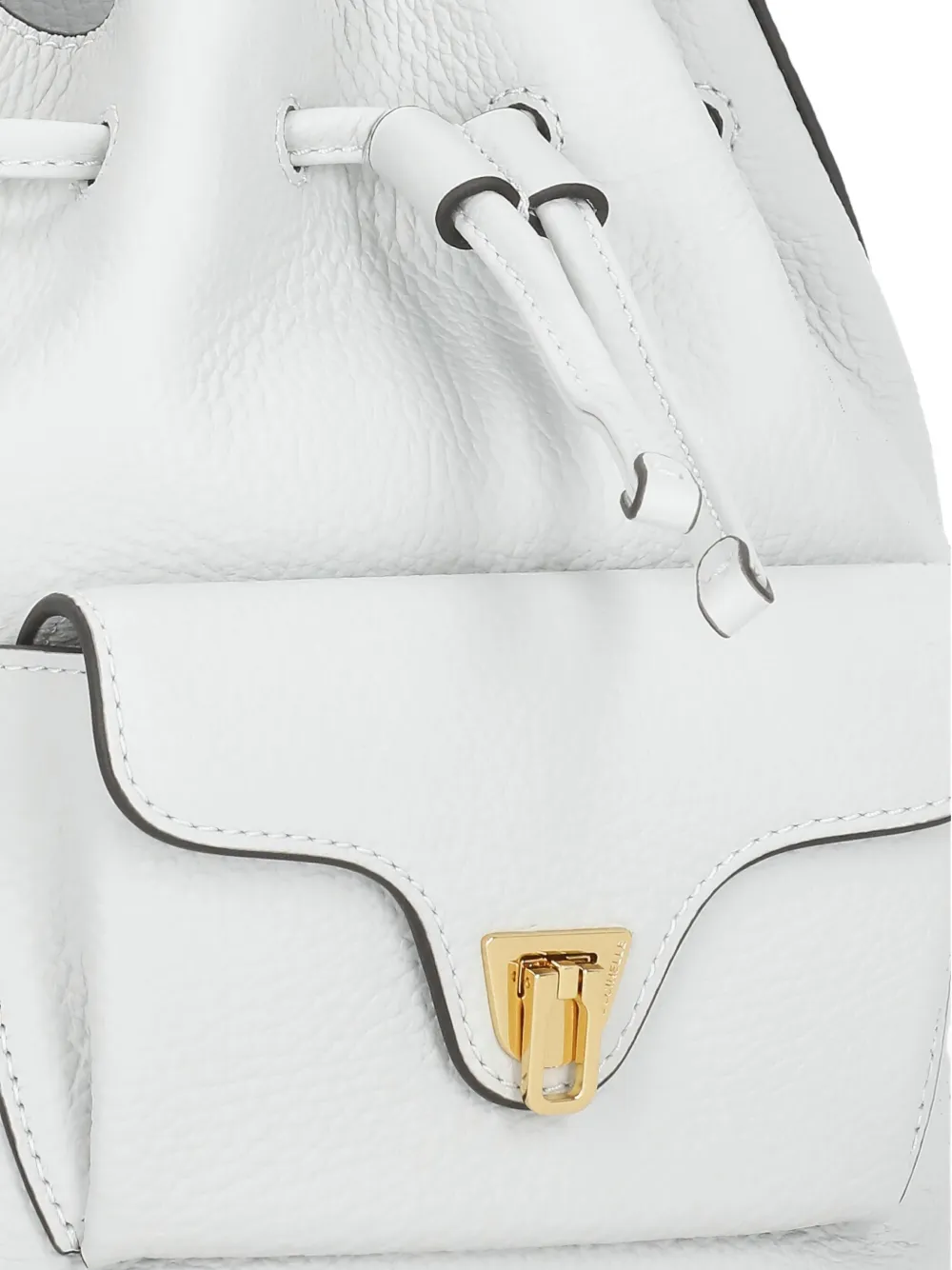 Coccinelle Beat Generation chain-strap bucket bag Beige