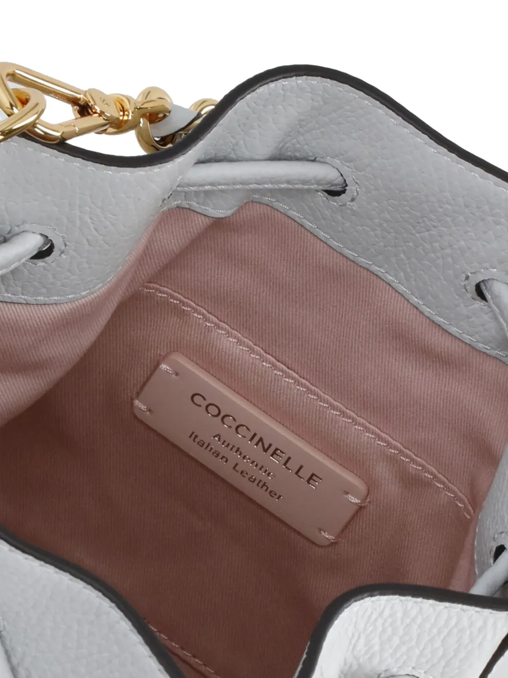 Coccinelle Beat Generation chain-strap bucket bag Beige