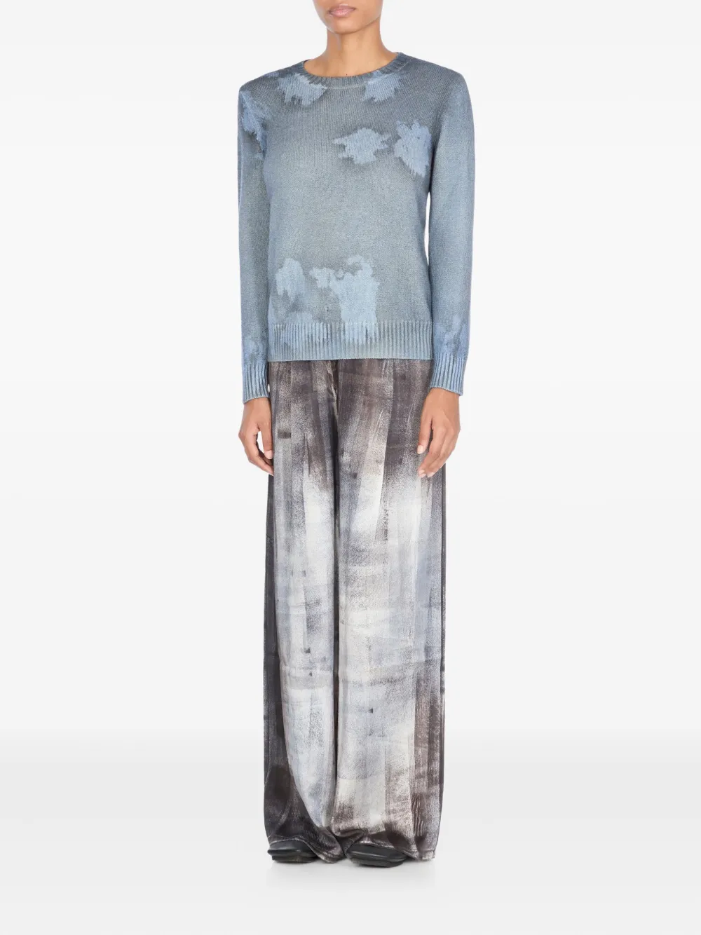 Avant Toi Kasjmier trui Blauw