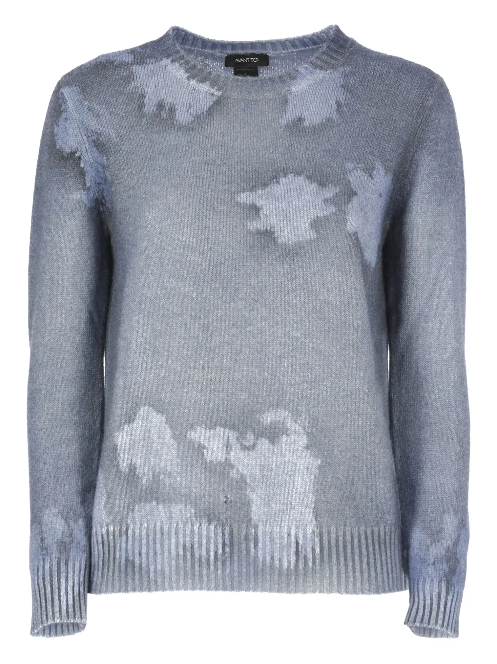 Avant Toi Kasjmier trui Blauw