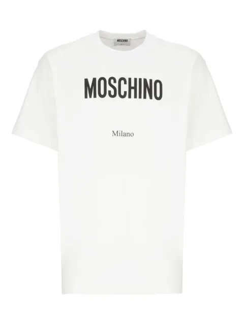 Moschino logo-print cotton T-shirt