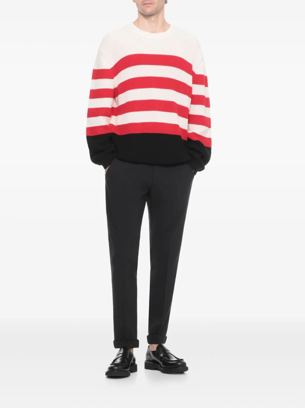 DONDUP button-detail pants | Tailored Pants | Image 2