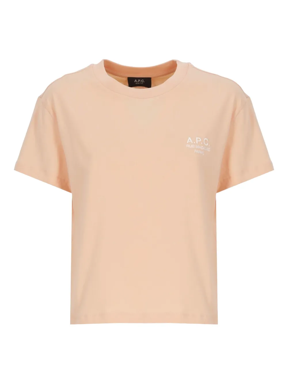 embroidered-logo T-shirt