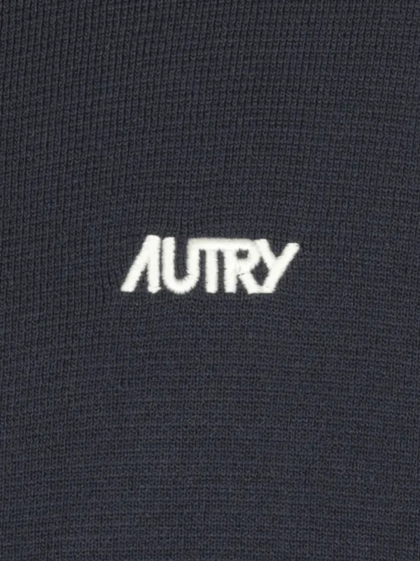 Autry ジップスウェット Autry ジップアップ スウェットシャツ | ブルー | FARFETCH JP
