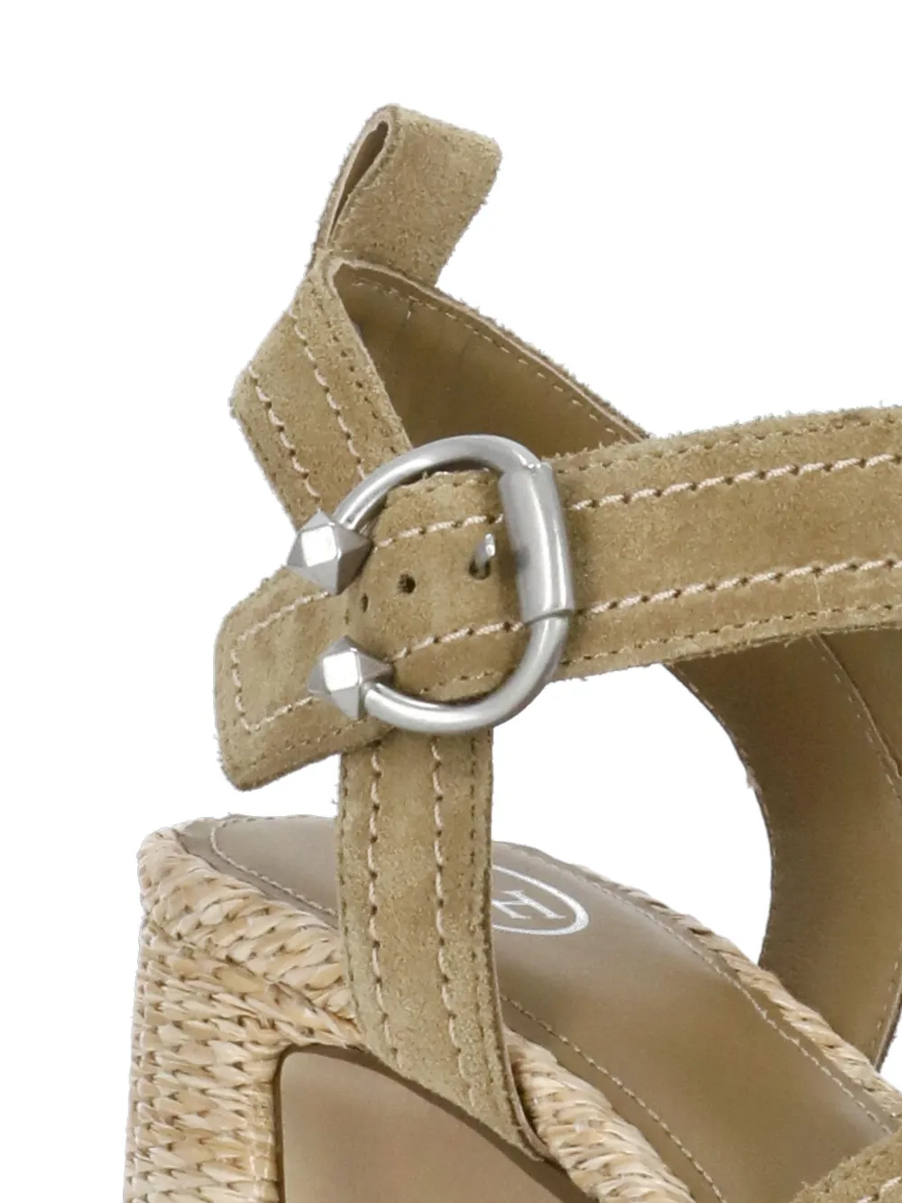 Ash 90mm ankle-strap platform sandals Neutrals