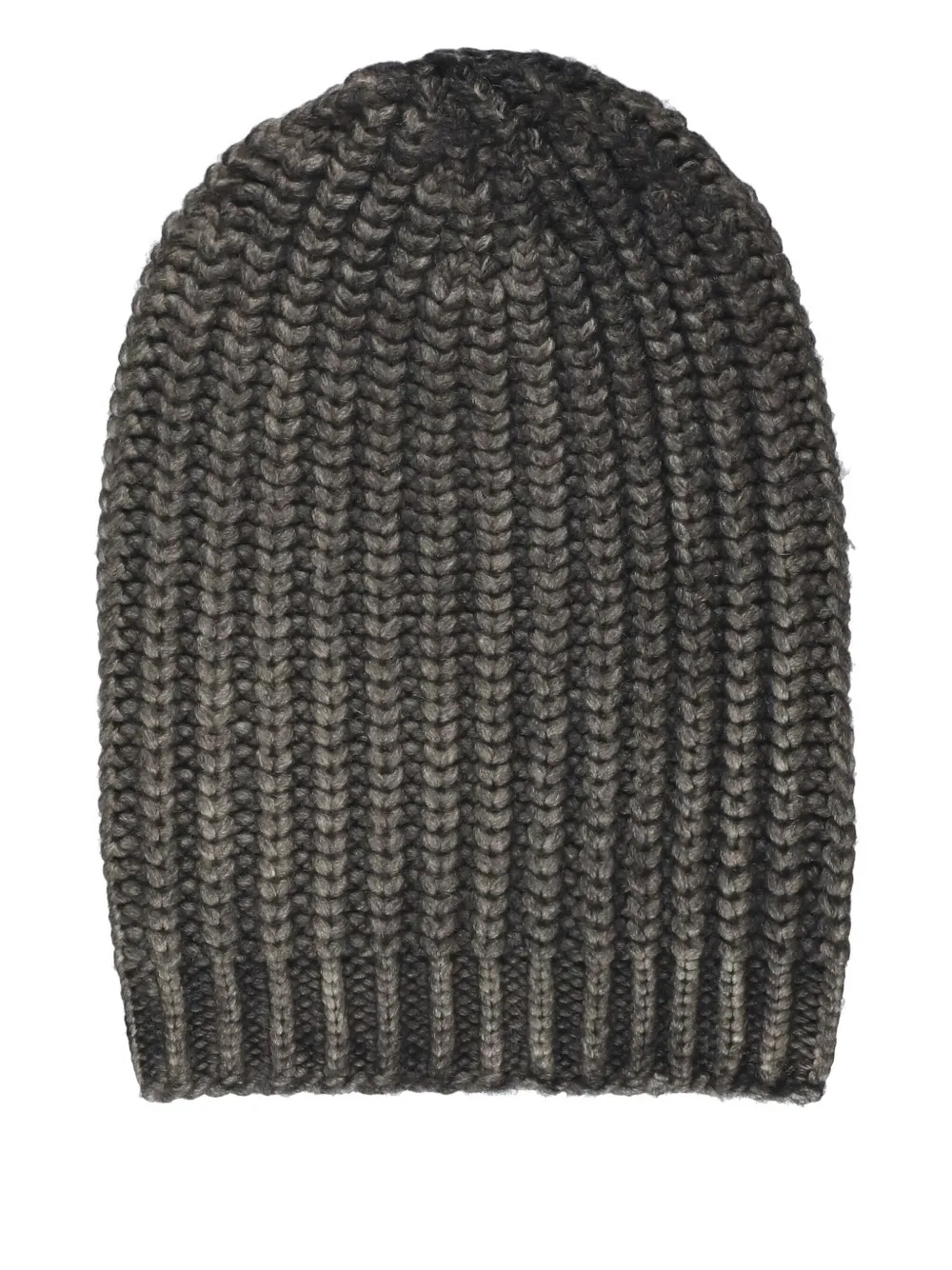 Avant Toi Ribbed-knit Hat In Gray