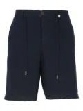 Myths drawstring-waist bermuda shorts - Blue