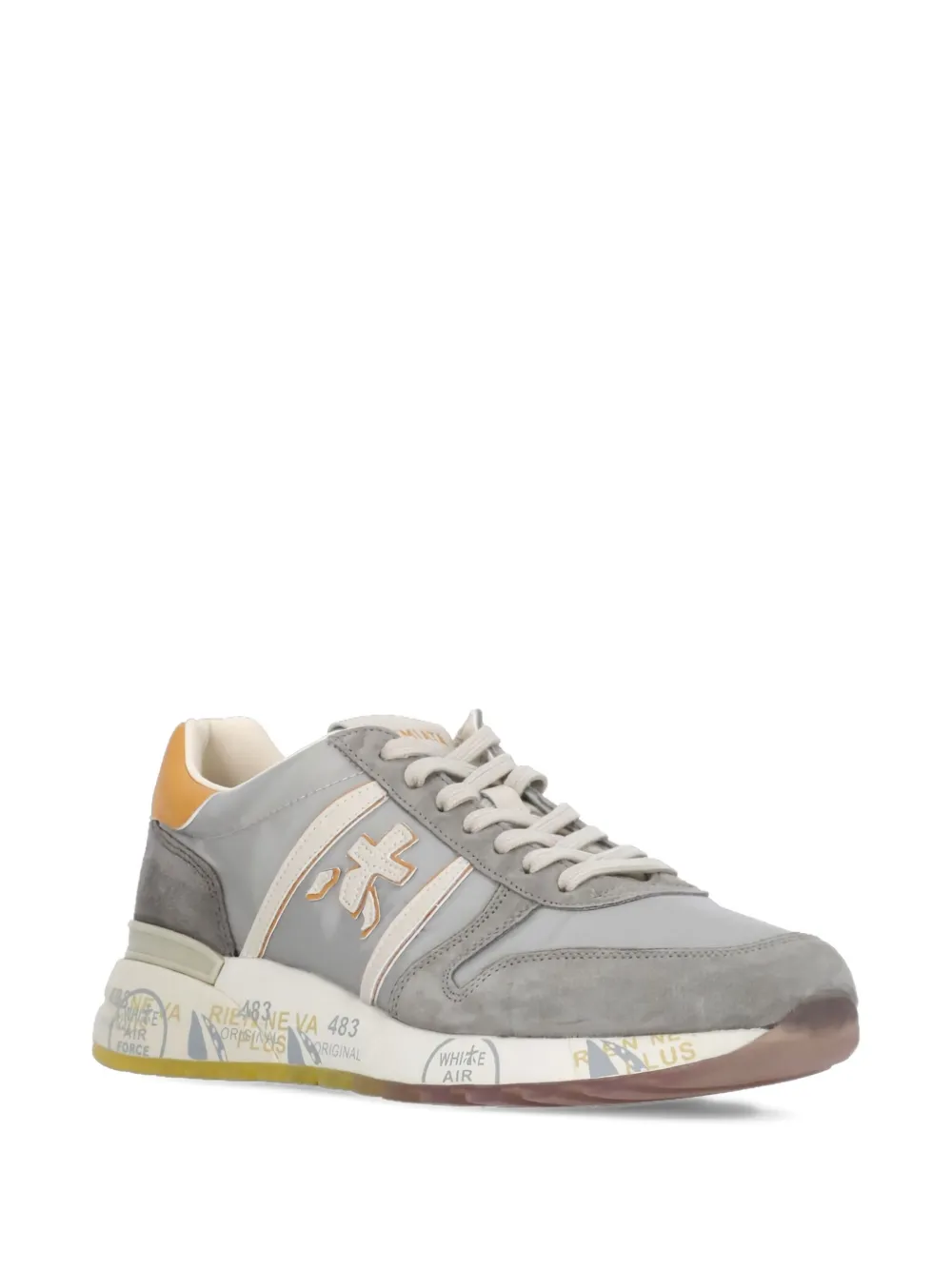 Premiata Lander panelled sneakers Grey