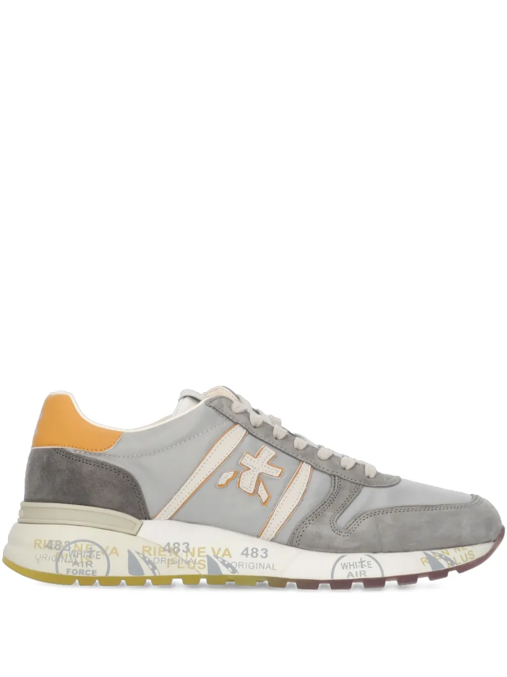 Premiata Lander panelled sneakers Grey