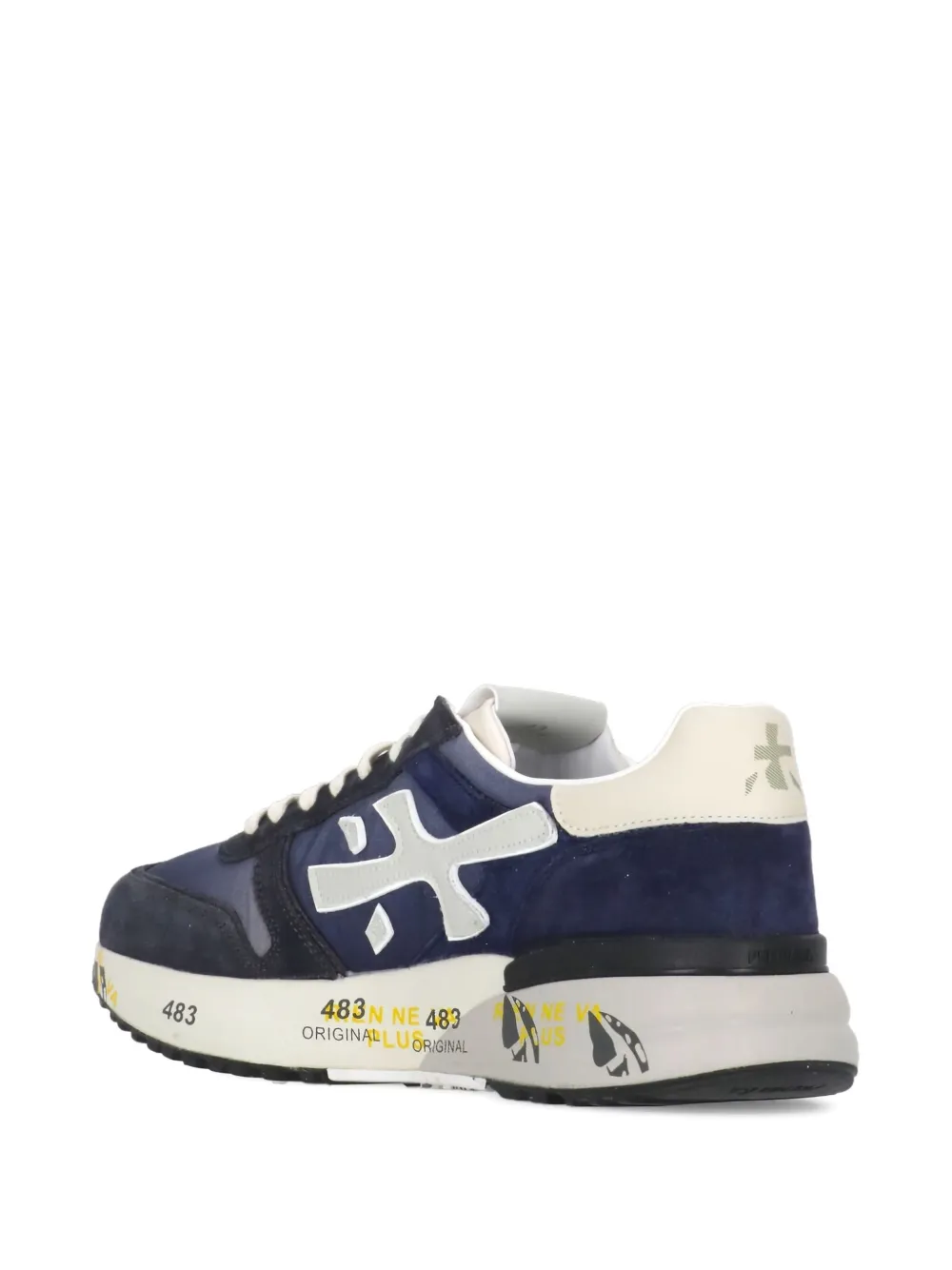 Premiata Mick panelled sneakers Blue