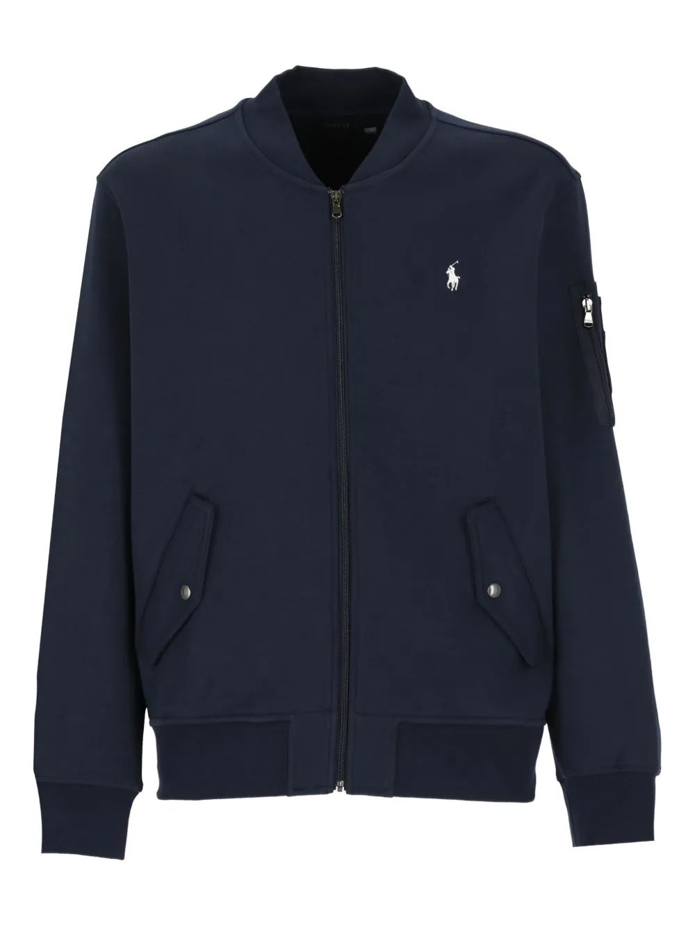 Polo Ralph Lauren Sweater met zakken en rits Blauw