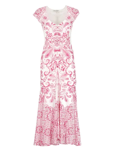 Hale Bob Alia floral-print midi dress